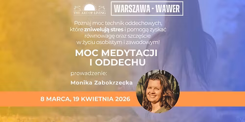 Moc Medytacji i Oddechu - bezp\u0142atne spotkanie