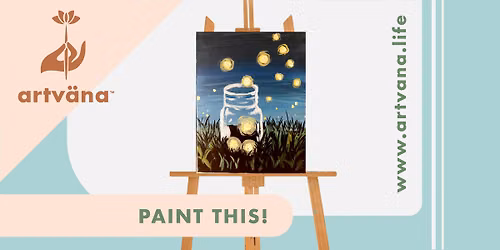 Artvana Paint & Sip art class at Top Rung Brewing Lacey July 2026