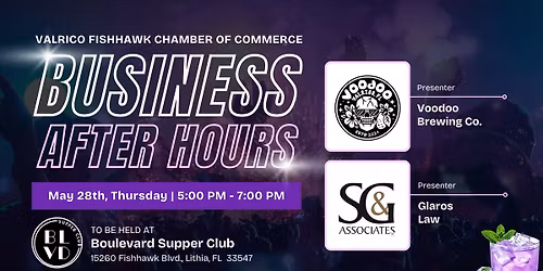 Business After Hours: Voodoo Brewing Co. and Glaros Law