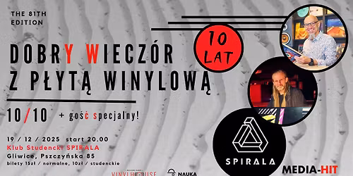 Dobry wiecz\u00f3r z p\u0142yt\u0105 winylow\u0105 - 10\/10