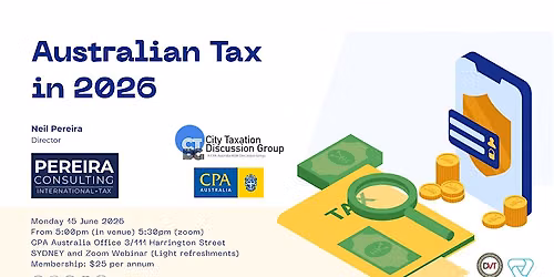 15 June 2026 | Hybrid | Australian Tax in 2026 | Neil Pereira