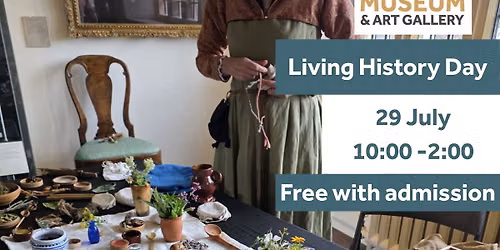 Living History Day -Free with Admission