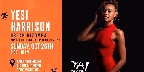 YA Salsa Social Feat. Yesi- Urban Kiz & HALLOWEEN COSTUME CONTEST \ud83c\udf83