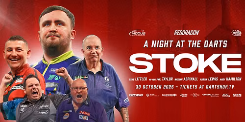 A night at the darts 2026 - Stoke 