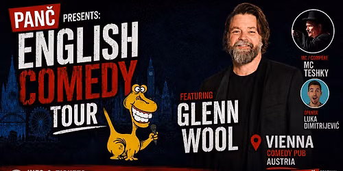 PAN\u010c English Comedy Tour 2026 with Glenn Wool in Vienna @TheComedyPub