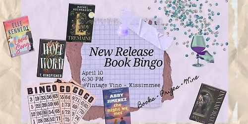 New Release Book Bingo!