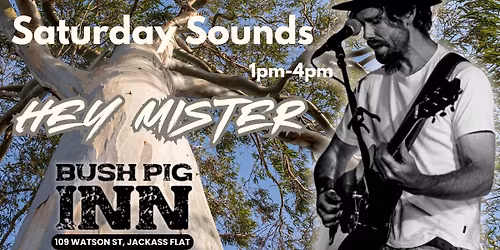 Saturday Sounds - Live Music with Hey Mister