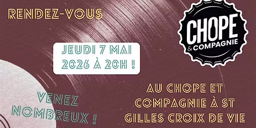 Soir\u00e9e stand up au Chope et Compagnie de saint gilles croix de vie