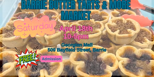 Barrie Butter Tarts & More Market