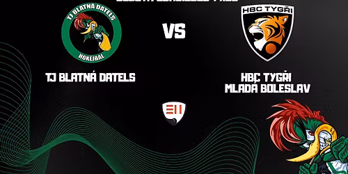 Extraliga: TJ Blatn\u00e1 Datels : HBC Tyg\u0159i Mlad\u00e1 Boleslav
