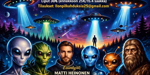 KOSMISET KONTAKTIT -KOHTAAMISIA T\u00c4HTITAIVAAN ALLA