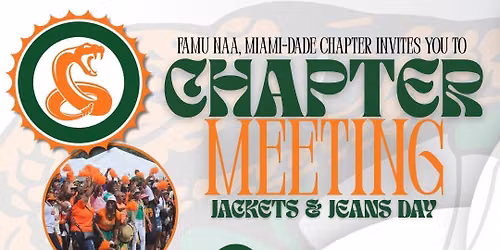 Monthly Chapter Meeting