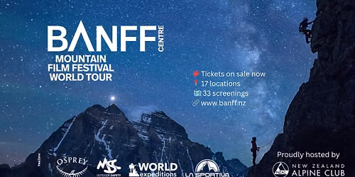 Banff Mountain Film Festival Rotorua 2026