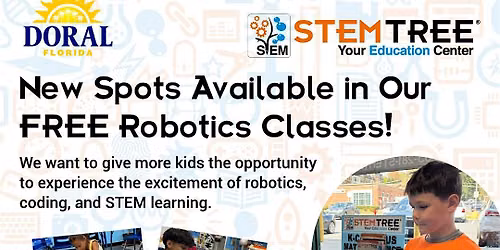 FREE TRIAL Robotics Class for Kids