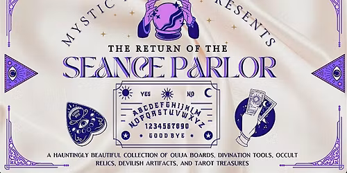 The Seance Parlor: Collection of Ouija Boards & Mysticism Artifacts