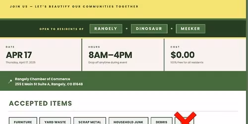 Free Community Clean-Up Day