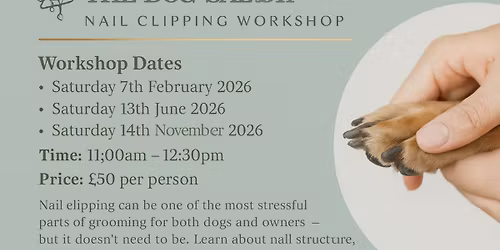 Nail Clipping Workshop \ud83d\udc3e