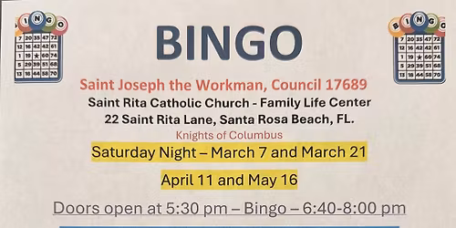 KOC Bingo
