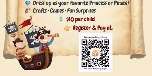 Princess and Pirate Party