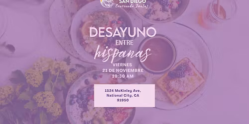 DESAYUNO ENTRE HISPANAS 