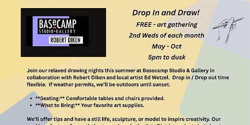 Drop In and Draw - Art Gathering for Creatives