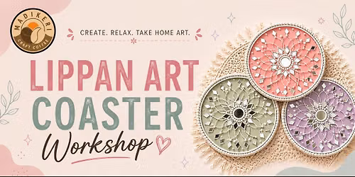 lippan art coaster workshop