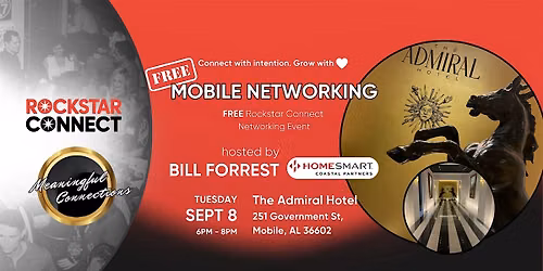Free Mobile Rockstar Connect Networking Event (September, AL)