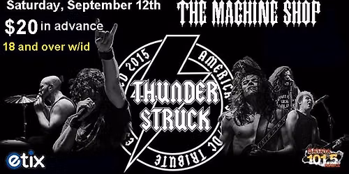 THUNDERSTRUCK at The Machine Shop