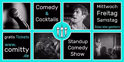\u2b50 Comedy und Cocktails \u2b50 Profi Comedians und Newcomer \u2b50 Gratis Open Mic