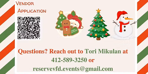 2025 Holiday Craft Show - Reserve VFD