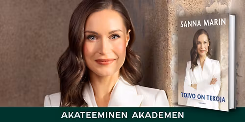 Akateemisen Kohtaamispaikalla Sanna Marin