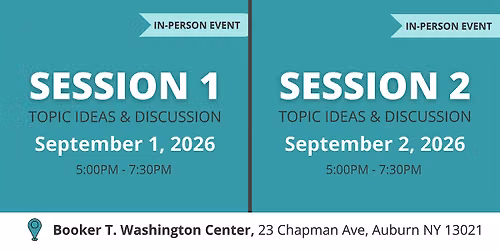 2-Day Centennial PB Sessions 1 & 2: Cayuga - Community Ideas (In-Person)