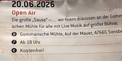 Son'Kult! Open Air - die gro\u00dfe Sause
