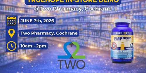 Demo @ Two Pharmacy, Cochrane