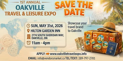 1st Annual Oakville Travel & Leisure Expo