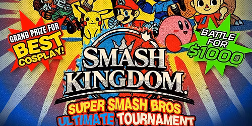 Smash Tournament for $1000 & Cosplay Party in Washington DC!
