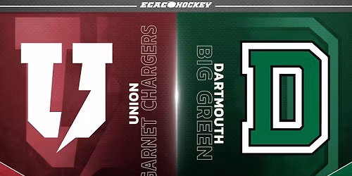 Dartmouth Big Green at Union College Garnet Chargers Mens Hockey at M and T Bank Center Schenectady