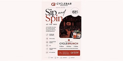 Sip and Spin - CycleBar at 1885
