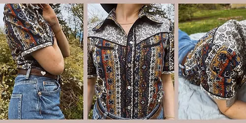 Learn to Sew a Western Shirt - September 26 & 27