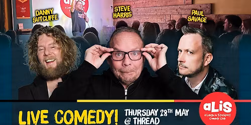 A Laugh In Stockport Comedy Club \u2013 May