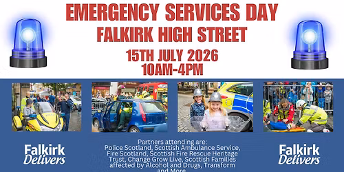 Emergency Services Day 2025 - Falkirk Town Centre