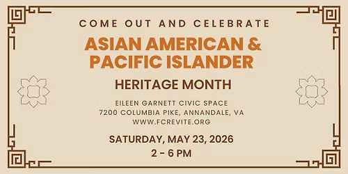 Asian Pacific American  Heritage Month Celebration