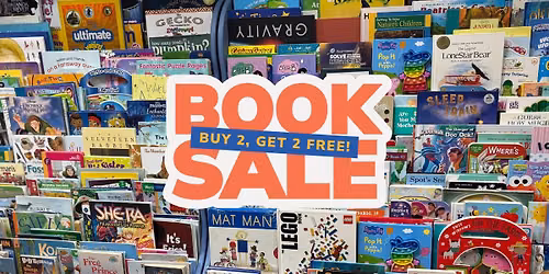 Book Sale \u2022 Buy 2, Get 2 FREE