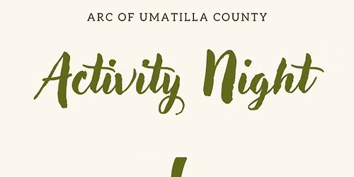 October Activity Night