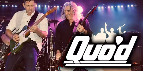QUO\u2019D live at Black Frog Presents, Chelmsford