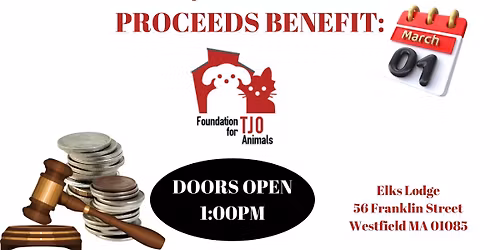 Foundation For TJO Animals Quarter Auction