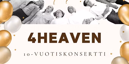 4Heaven 10 vuotta -konsertti