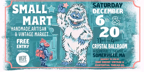 SMALL \u2b50 MART Holiday Market at Crystal Ballroom