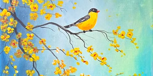 PENWORTHAM Paint Night - Goldfinch Glow