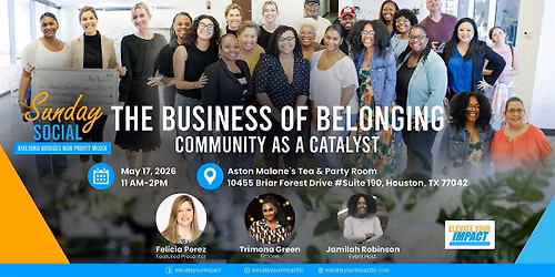 Q2 Sunday Social Building Bridges Networking Mixer